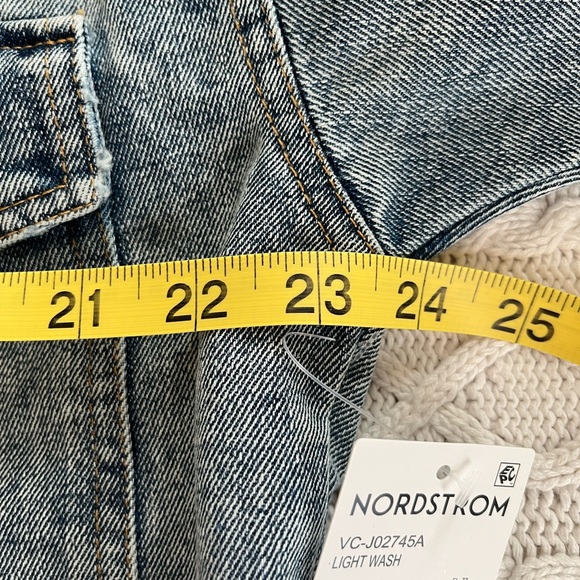 Vigoss Medium Blue Wash Denim Jacket for Women Size Large - Picture 16 of 16